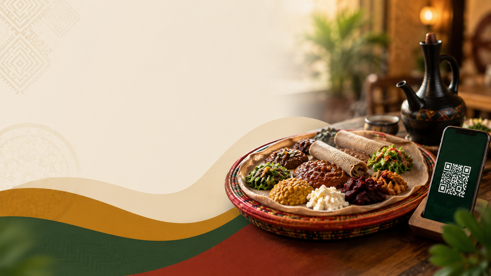 Digital menu platform for Ethiopian restaurants